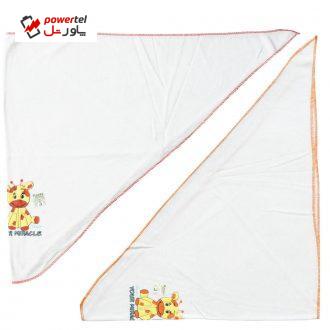 روسری دخترانه کد B37 مجموعه 2 عددی