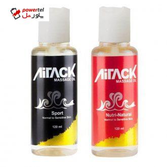روغن ماساژ آیتک مدل Vigor حجم 120 میلی لیتر مجموعه 2 عددی روغن ماساژ آیتک مدل Vigor حجم 120 میلی لیتر مجموعه 2 عددی