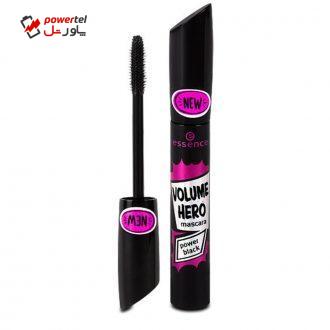 ریمل حجم دهنده اسنس مدل volume hero power black کد 1287