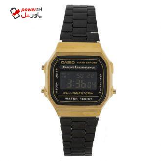 ساعت مچی دیجیتالی کاسیو مدل A168WEGB-1BDF