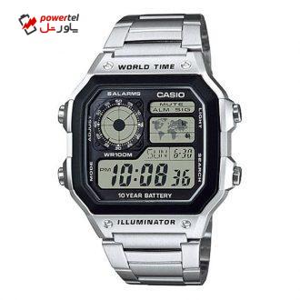 ساعت مچی دیجیتالی  کاسیو مدل AE-1200WHD-1AVDF