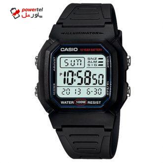 ساعت مچی دیجیتالی کاسیو مدل W-800H-1AVDF ساعت مچی دیجیتالی کاسیو مدل W-800H-1AVDF