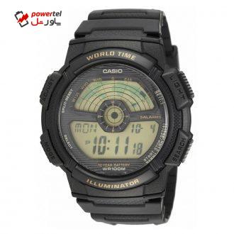 ساعت مچی دیجیتال مردانه کاسیو مدل AE-1100W-1B