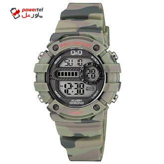 ساعت مچی دیجیتال پسرانه کیو اند کیو مدل m154j008y