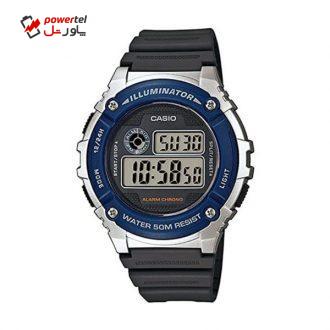 ساعت مچی دیجیتال کاسیو مدل W-216H-2AVDF