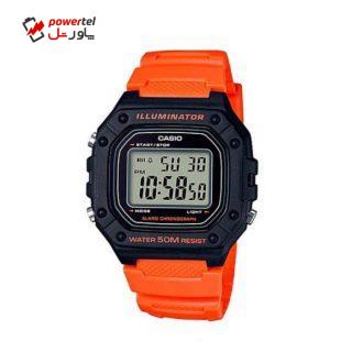 ساعت مچی دیجیتال کاسیو مدل W-218H-4B2VDF