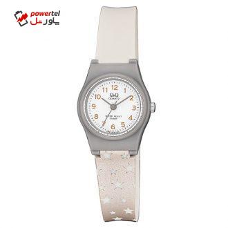 ساعت مچی عقربه ای بچگانه کیو اند کیو مدل VP47J036Y به همراه دستمال مخصوص برند کلین واچ ساعت مچی عقربه ای بچگانه کیو اند کیو مدل VP47J036Y به همراه دستمال مخصوص برند کلین واچ