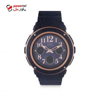 ساعت مچی عقربه ای زنانه کاسیو مدل BGA-150PG-2B2DR ساعت مچی عقربه ای زنانه کاسیو مدل BGA-150PG-2B2DR