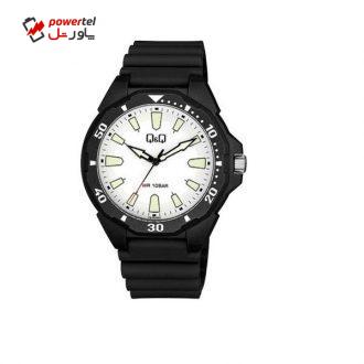 ساعت مچی عقربه ای پسرانه کیو اند کیو مدل VS44J002Y ساعت مچی عقربه ای پسرانه کیو اند کیو مدل VS44J002Y