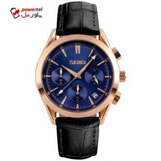 ساعت مچی عقربه ای 5موتور فعال ضدآب اسکمی مدل 9127 ساعت مچی عقربه ای 5موتور فعال ضدآب اسکمی مدل 9127