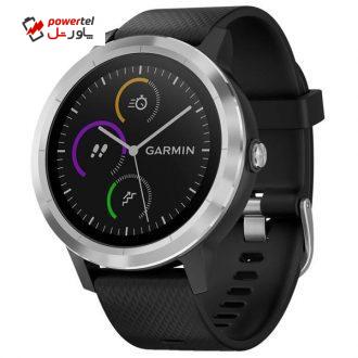 ساعت مچی هوشمند گارمین مدل VIVOACTIVE 3 BLACK/STAINLESS ساعت مچی هوشمند گارمین مدل VIVOACTIVE 3 BLACK/STAINLESS