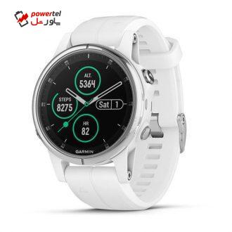 ساعت مچی هوشمند گارمین مدل fenix 5s plus sapphire ساعت مچی هوشمند گارمین مدل fenix 5s plus sapphire