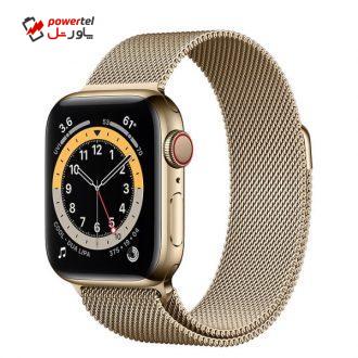ساعت هوشمند اپل سری 6 مدل Milanese Loop 44mm ساعت هوشمند اپل سری 6 مدل Milanese Loop 44mm