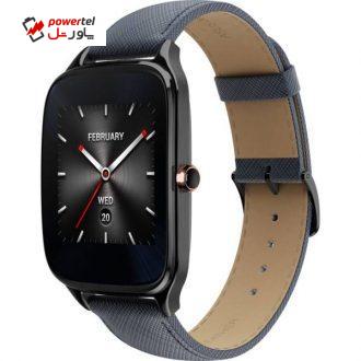 ساعت هوشمند ایسوس مدل Zenwatch 2 WI501Q New با بند چرمی و قابلیت شارژ سریع ساعت هوشمند ایسوس مدل Zenwatch 2 WI501Q New با بند چرمی و قابلیت شارژ سریع