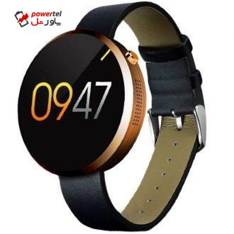 ساعت هوشمند لمفو مدل DM360 با بند چرمی ساعت هوشمند لمفو مدل DM360 با بند چرمی