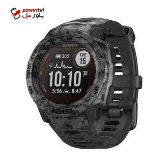 ساعت هوشمند گارمین مدل Instinct Solar Camo ساعت هوشمند گارمین مدل Instinct Solar Camo