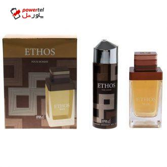 ست ادو تویلت مردانه امپر پرایو مدل Ethos حجم 100 میلی لیتر