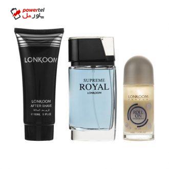ست ادو تویلت مردانه لنکوم مدل supreme royal حجم 100 میلی لیتر