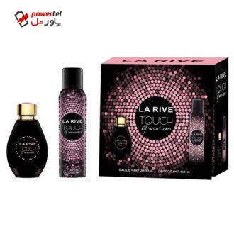 ست ادو پرفیوم زنانه لار یو مدل TOUCH of woman حجم 90 میلی لیتر