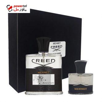 ست ادو پرفیوم مردانه مهمت مدل Creed Aventus حجم 120 میلی لیتر ست ادو پرفیوم مردانه مهمت مدل Creed Aventus حجم 120 میلی لیتر
