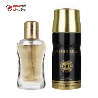 ست ادو پرفیوم و اسپری زنانه ریو کالکشن مدل Jasmin Noir
