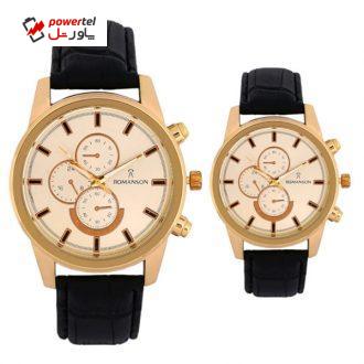 ست ساعت مچی عقربه ای زنانه و مردانه مدل RO 2297 – ME-SE