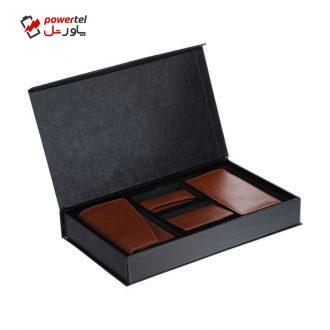 ست هدیه رویال چرم کد SL23-Brown ست هدیه رویال چرم کد SL23-Brown