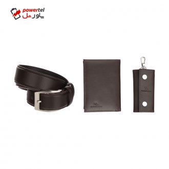 ست هدیه مردانه چرم مشهد مدل U0010-091