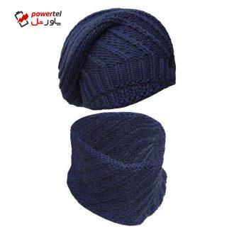 ست کلاه و شال گردن بافتنی سام مدل 116 کد 30779 ست کلاه و شال گردن بافتنی سام مدل 116 کد 30779