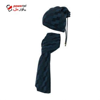 ست کلاه و شال گردن بافتنی مدل SHEY-4KH کد 30783