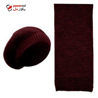 ست کلاه و شال گردن بافتنی کد Z4387 ست کلاه و شال گردن بافتنی کد Z4387