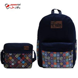 ست کیف و کوله پشتی مدل SH1089-F