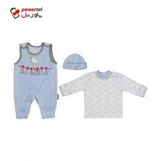 ست 3 تکه لباس نوزادی آدمک مدل 2171144-50