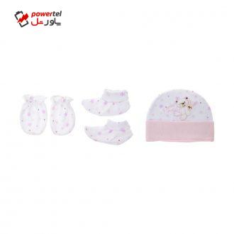 ست 3 تکه نوزادی لاکی بی بی مدل 3041-P