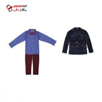 ست 3 تکه پسرانه ببوش مدل 2141217-59 ست 3 تکه پسرانه ببوش مدل 2141217-59