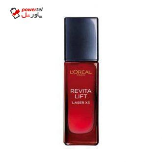 سرم ضد چروک لورآل مدل Revitalift Laser X3 حجم 30 میلی لیتر سرم ضد چروک لورآل مدل Revitalift Laser X3 حجم 30 میلی لیتر