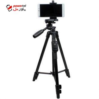 سه پایه نگهدارنده گوشی یانتنگ مدل VCT-5208 به همراه ریموت کنترل سه پایه نگهدارنده گوشی یانتنگ مدل VCT-5208 به همراه ریموت کنترل