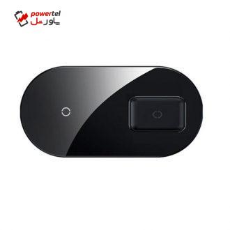 شارژر بی سیم باسئوس مدل Simple 2 in 1 Pro Edition شارژر بی سیم باسئوس مدل Simple 2 in 1 Pro Edition