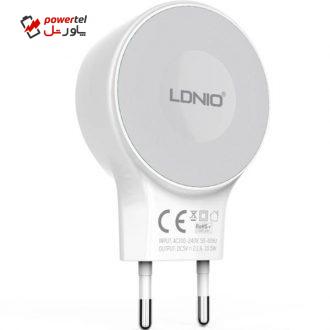 شارژر دیواری الدینیو مدل A2269 به همراه کابل microUSB