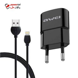 شارژر دیواری اوی مدل C-832 به همراه کابل تبدیل لایتنینگ شارژر دیواری اوی مدل C-832 به همراه کابل تبدیل لایتنینگ