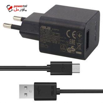 شارژر دیواری ایسوس مدل PA-1070-07 به همراه کابل تبدیل microUSB شارژر دیواری ایسوس مدل PA-1070-07 به همراه کابل تبدیل microUSB