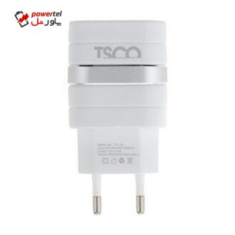شارژر دیواری تسکو مدل TTC 42 همراه کابل microUSB شارژر دیواری تسکو مدل TTC 42 همراه کابل microUSB