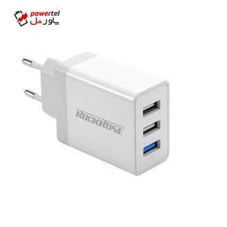 شارژر دیواری راک رز مدل Casa Q3