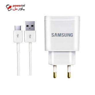 شارژر دیواری سامسونگ مدل 800EWE به همراه کابل تبدیل USB-C
