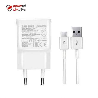 شارژر دیواری سامسونگ مدل EP-TA20EWE به همراه کابل تبدیل USB-C شارژر دیواری سامسونگ مدل EP-TA20EWE به همراه کابل تبدیل USB-C