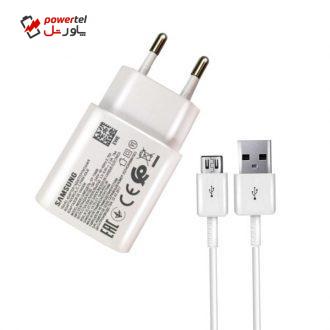 شارژر دیواری سامسونگ مدل EP-TA600 به همراه کابل تبدیل microUSB شارژر دیواری سامسونگ مدل EP-TA600 به همراه کابل تبدیل microUSB
