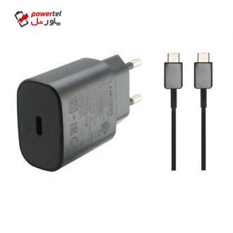 شارژر دیواری سامسونگ مدل EPS-TA800 به همراه کابل تبدیل USB-C