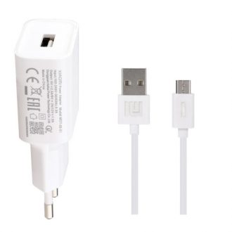 شارژر دیواری شیائومی مدل MDY-08-EI به همراه کابل تبدیل microUSB شارژر دیواری شیائومی مدل MDY-08-EI به همراه کابل تبدیل microUSB