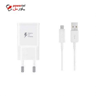 شارژر دیواری مدل EP-TA2000 به همراه کابل تبدیل microUSB شارژر دیواری مدل EP-TA2000 به همراه کابل تبدیل microUSB