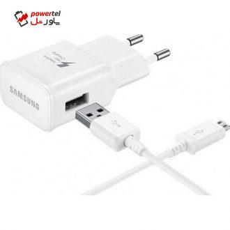 شارژر دیواری مدل EP-TA20EWEUGWW به همراه کابل تبدیل microUSB